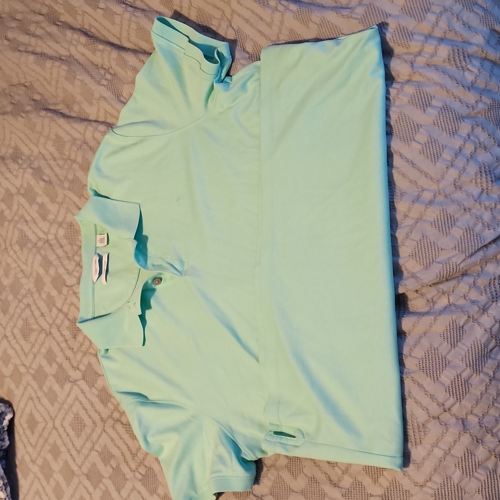 Mens Calvin Klein Polo Golf Shirt Large
